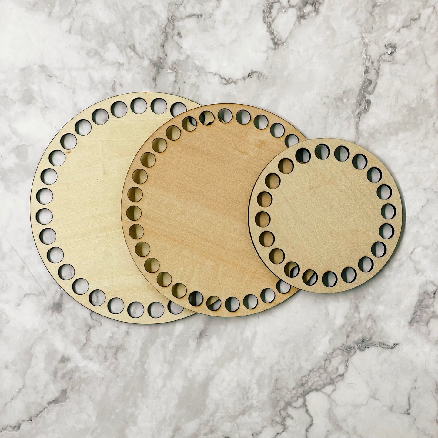 Imperfectly Perfect Wooden Bases | Pack of 5