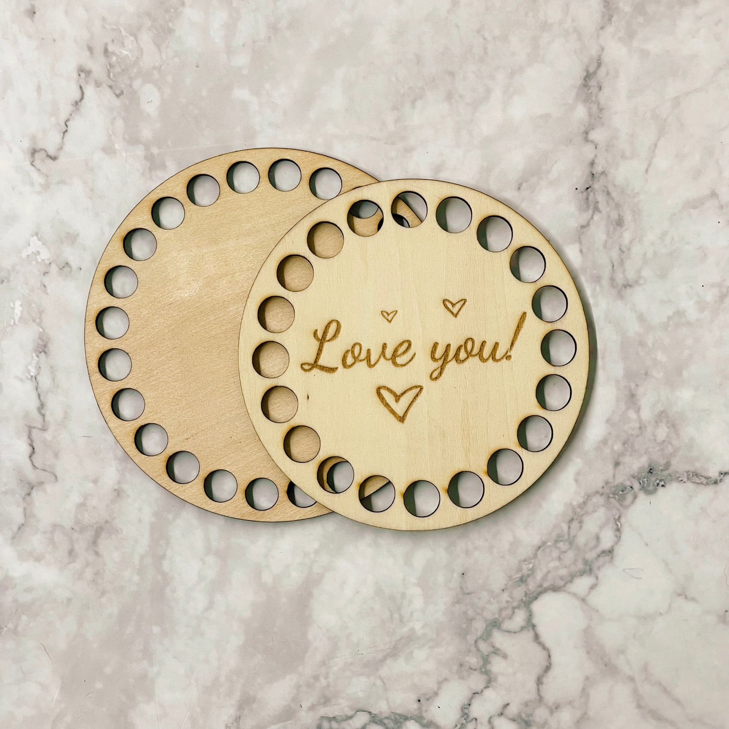 Imperfectly Perfect Wooden Bases | Pack of 5