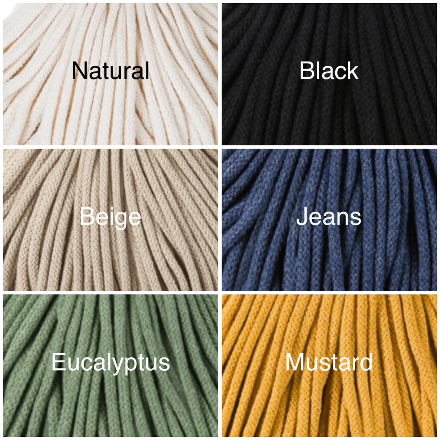 Bobbiny 3mm Braided