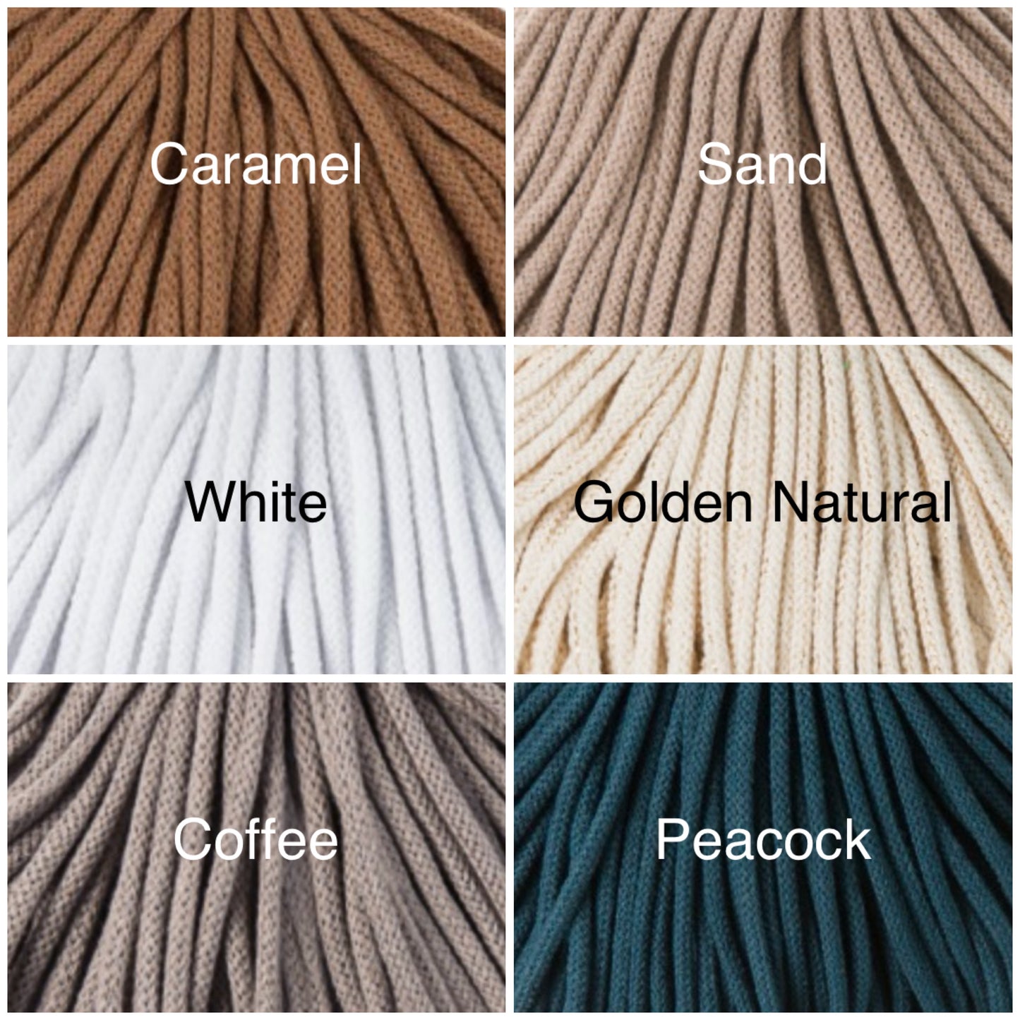 Bobbiny 3mm Braided