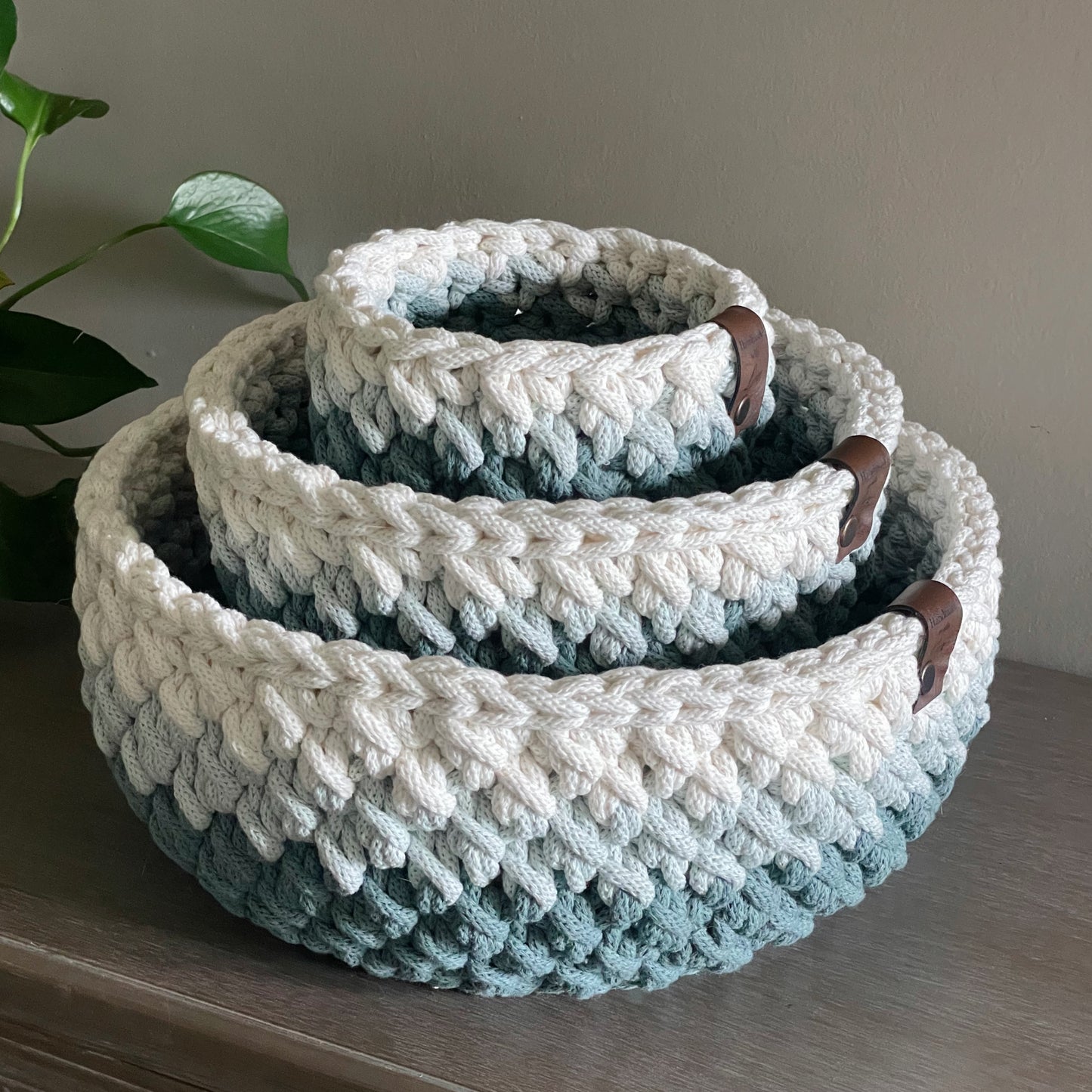 Cone Stitch Basket – PDF Crochet Pattern (with Pictures & Video Tutorial)