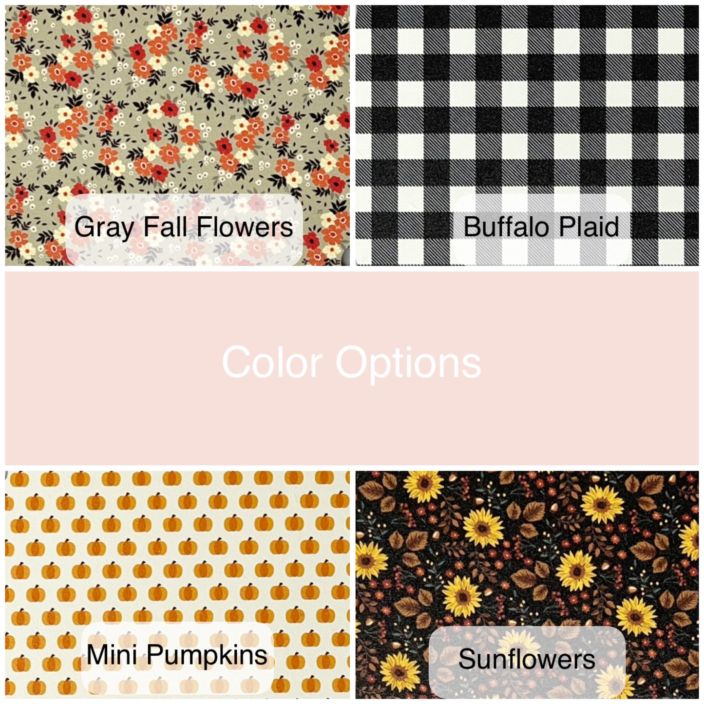 Fall Pattered Bases| 5.5 inches