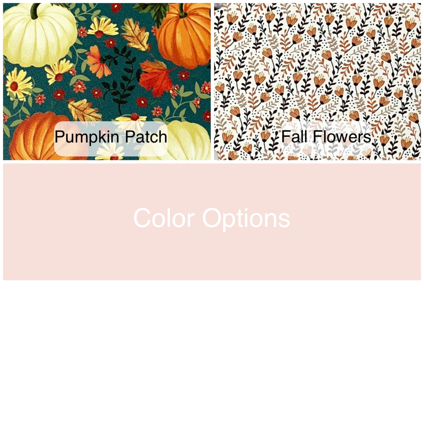 Fall Pattered Bases| 5.5 inches