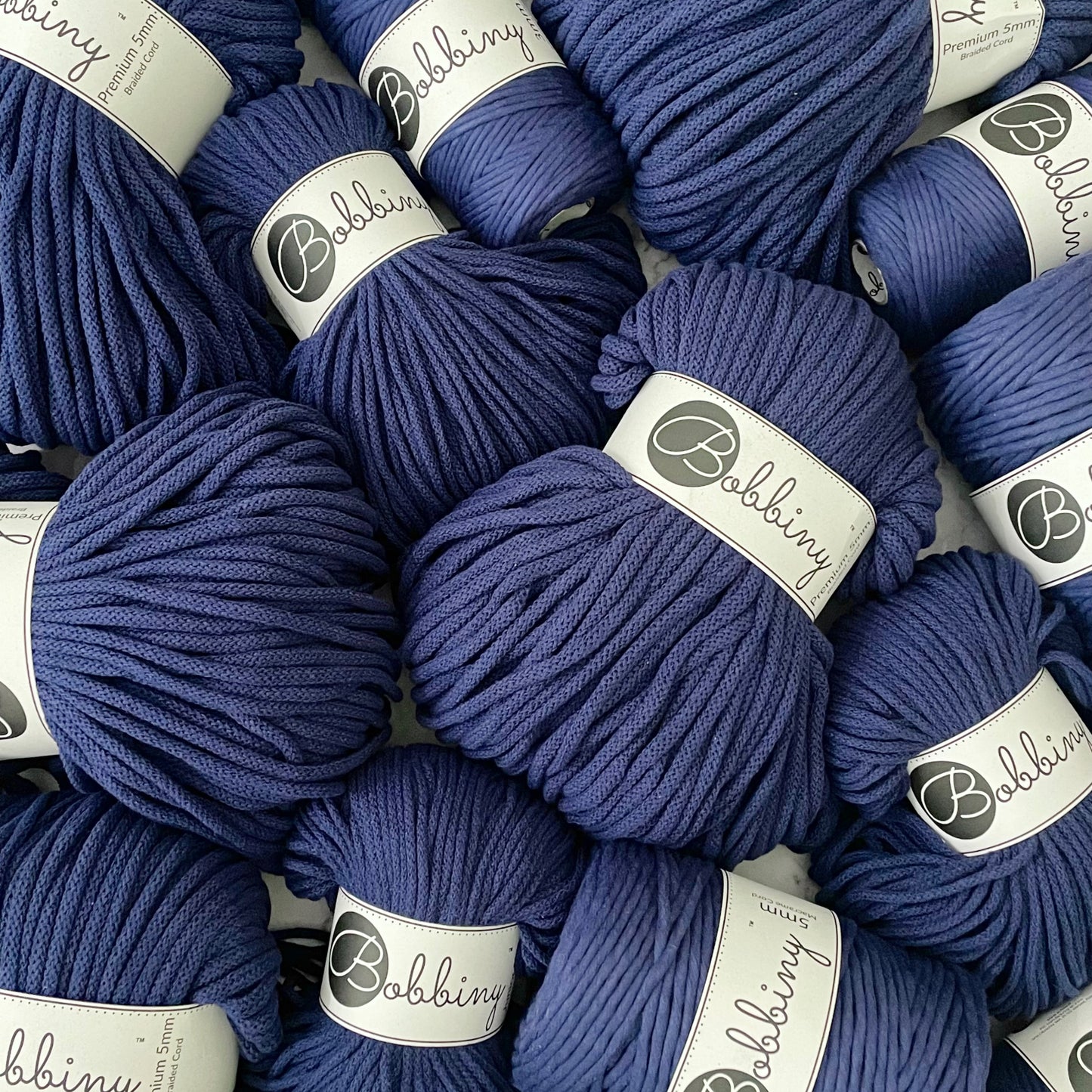 Bobbiny Cord in Ink Blue |Autumn/Winter 2025 Collection