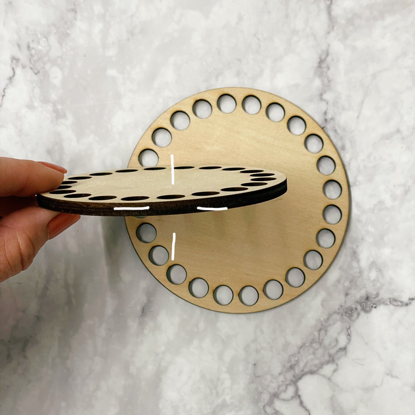 Imperfectly Perfect Wooden Bases | Pack of 5