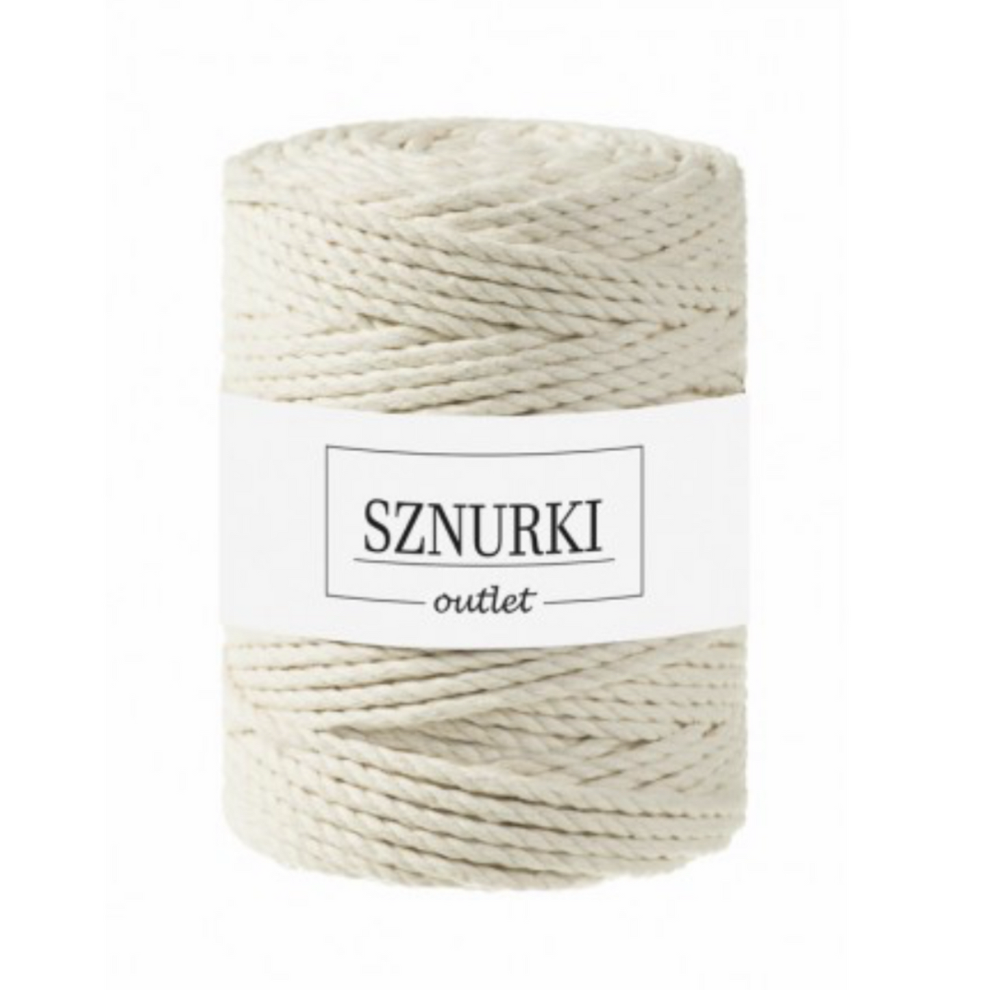 Outlet 5mm 3ply Rope | Natural