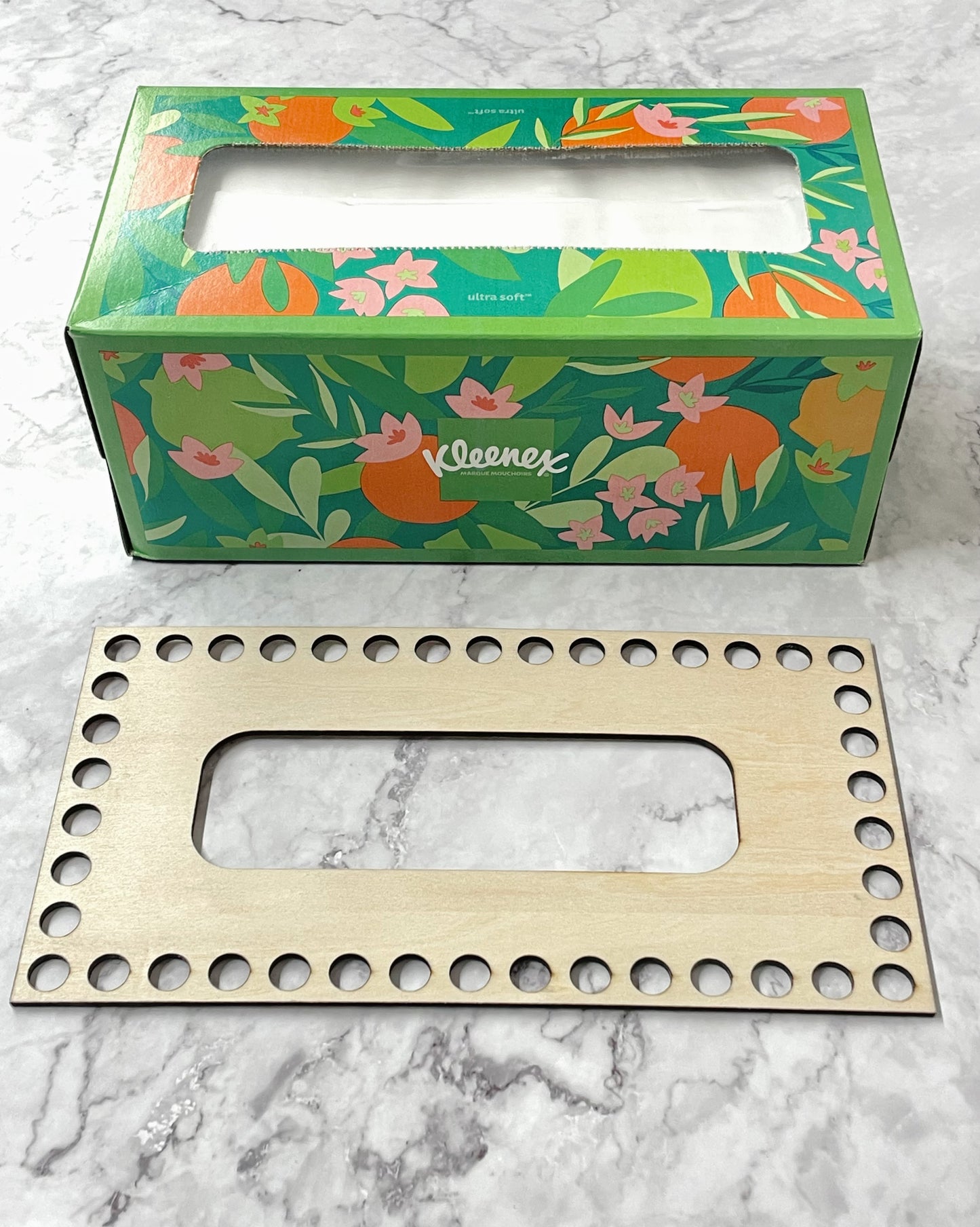 Wooden Tissue Box Bases | Two Styles