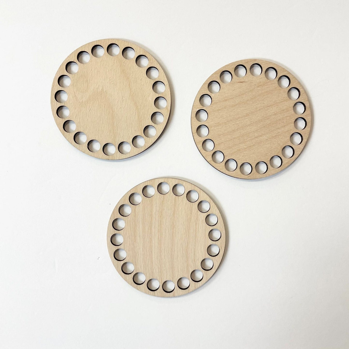 Wooden Base-4inch (10mm holes)