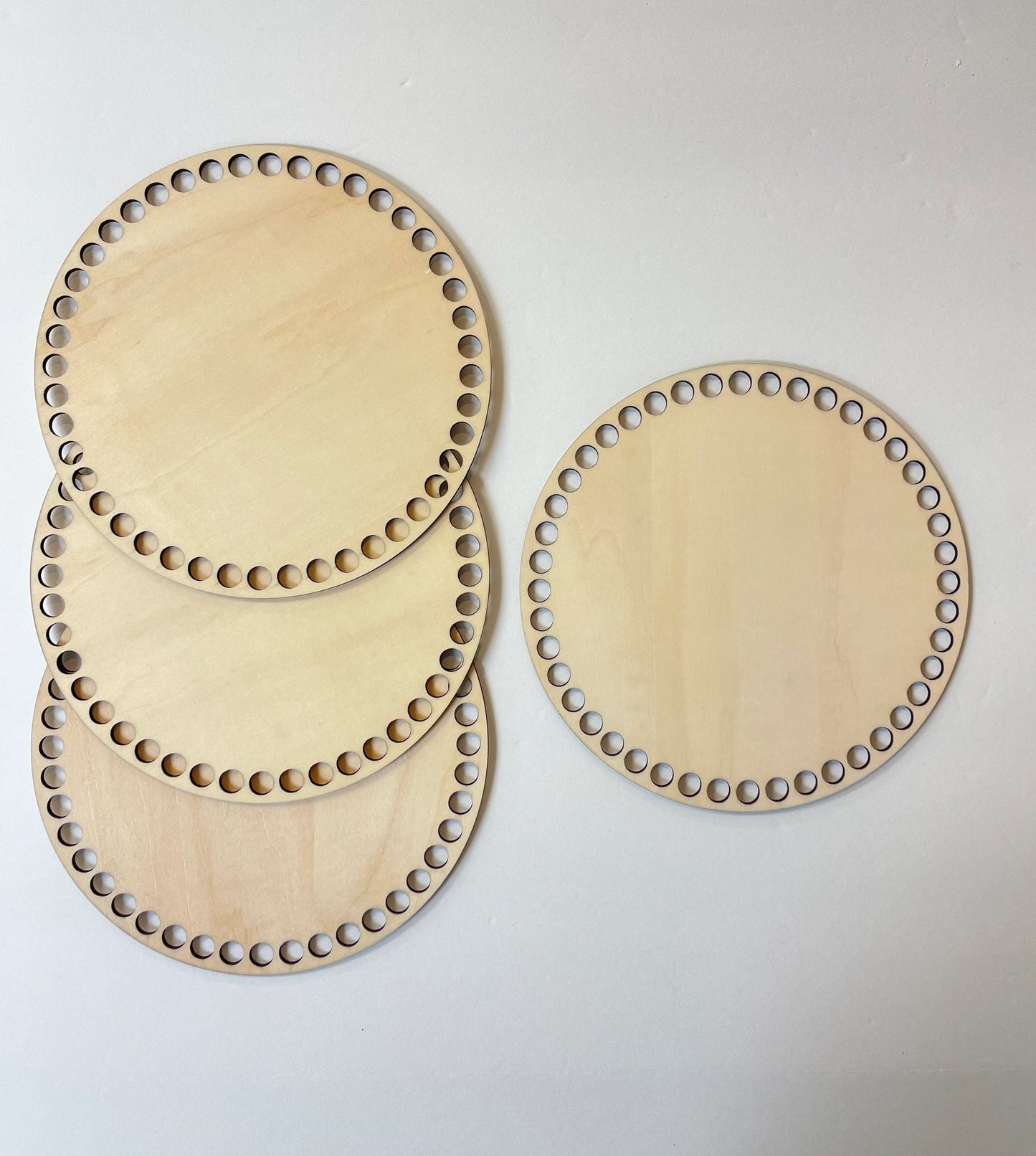 Wooden Base- 8 inches (10mm holes)