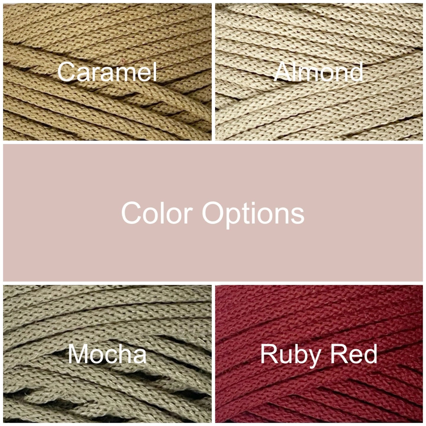 Mad4Macrame’s 5mm Braided Cotton Cord