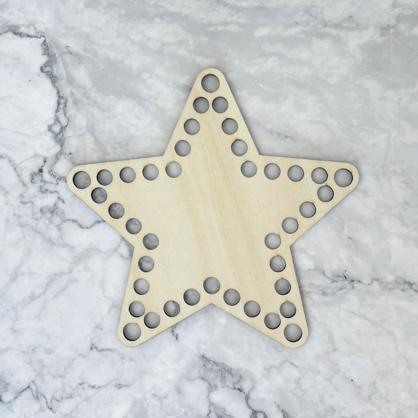 Wooden Star Base- 6x6 inches