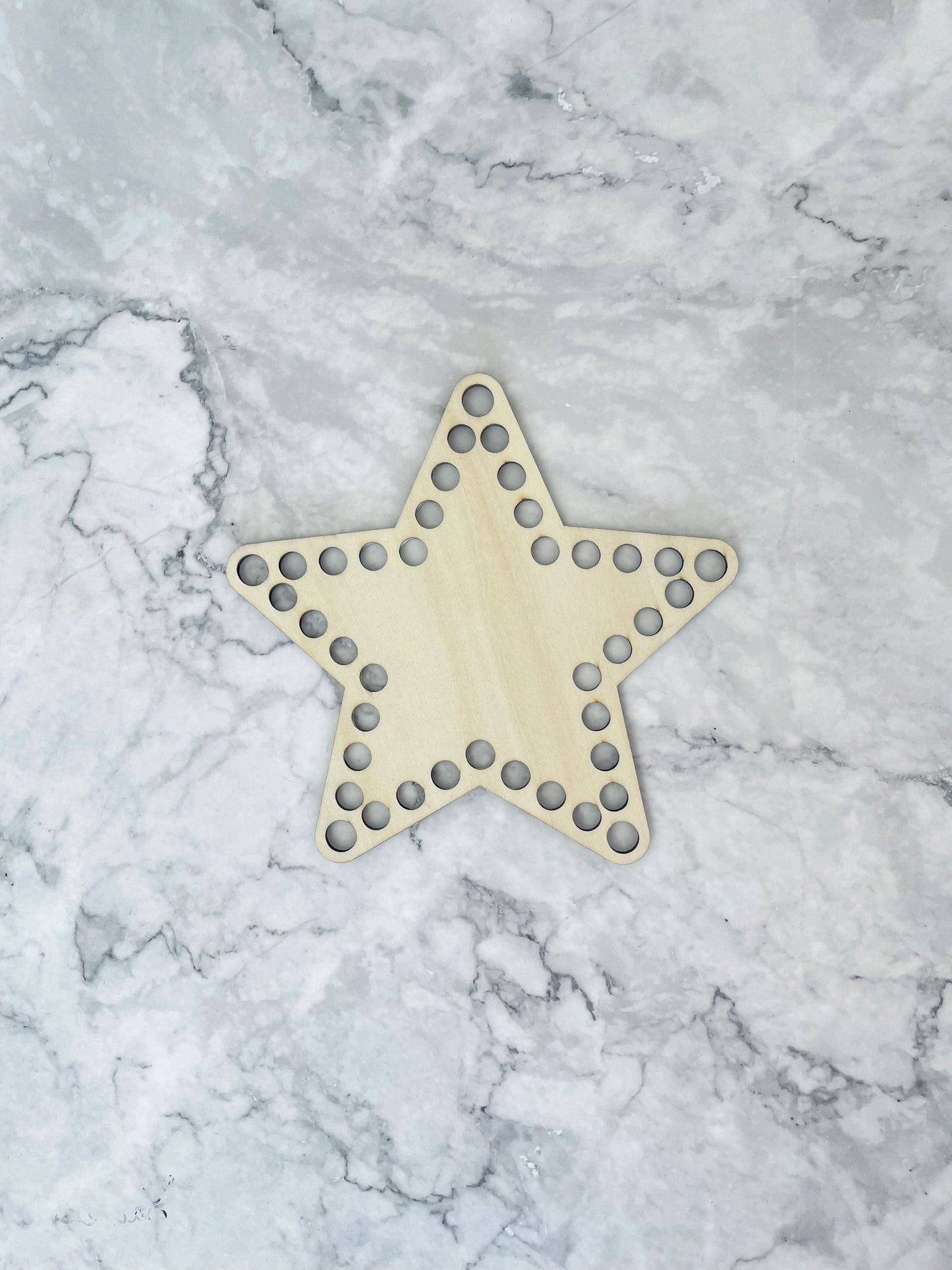 Wooden Star Base- 6x6 inches