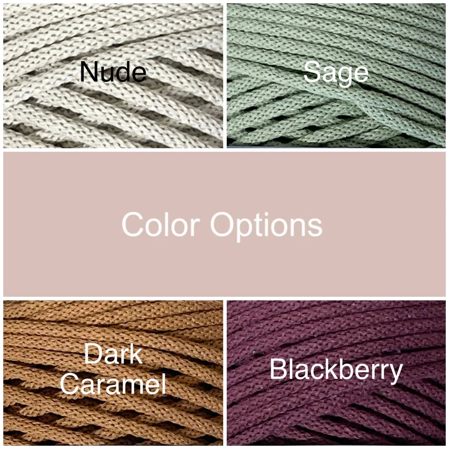 Mad4Macrame’s 5mm Braided Cotton Cord