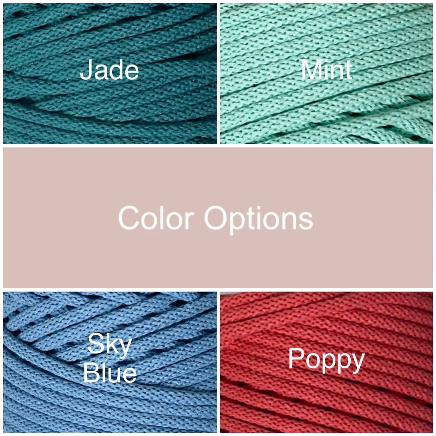 Mad4Macrame’s 5mm Braided Cotton Cord