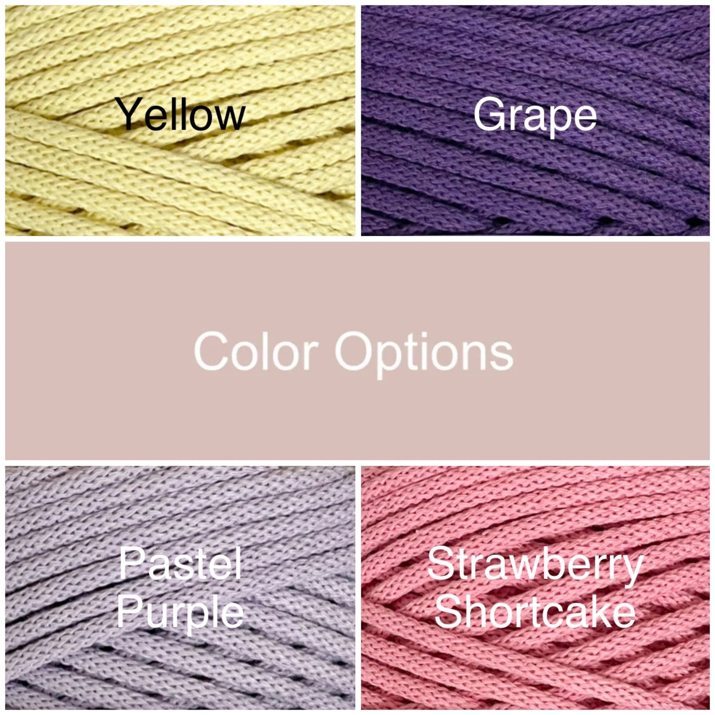 Mad4Macrame’s 5mm Braided Cotton Cord