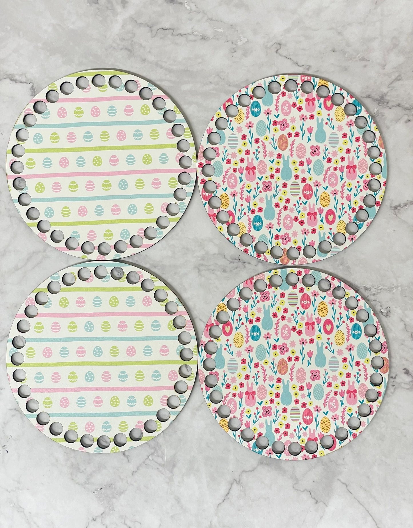 Patterned Easter Bases | 5.5 inches