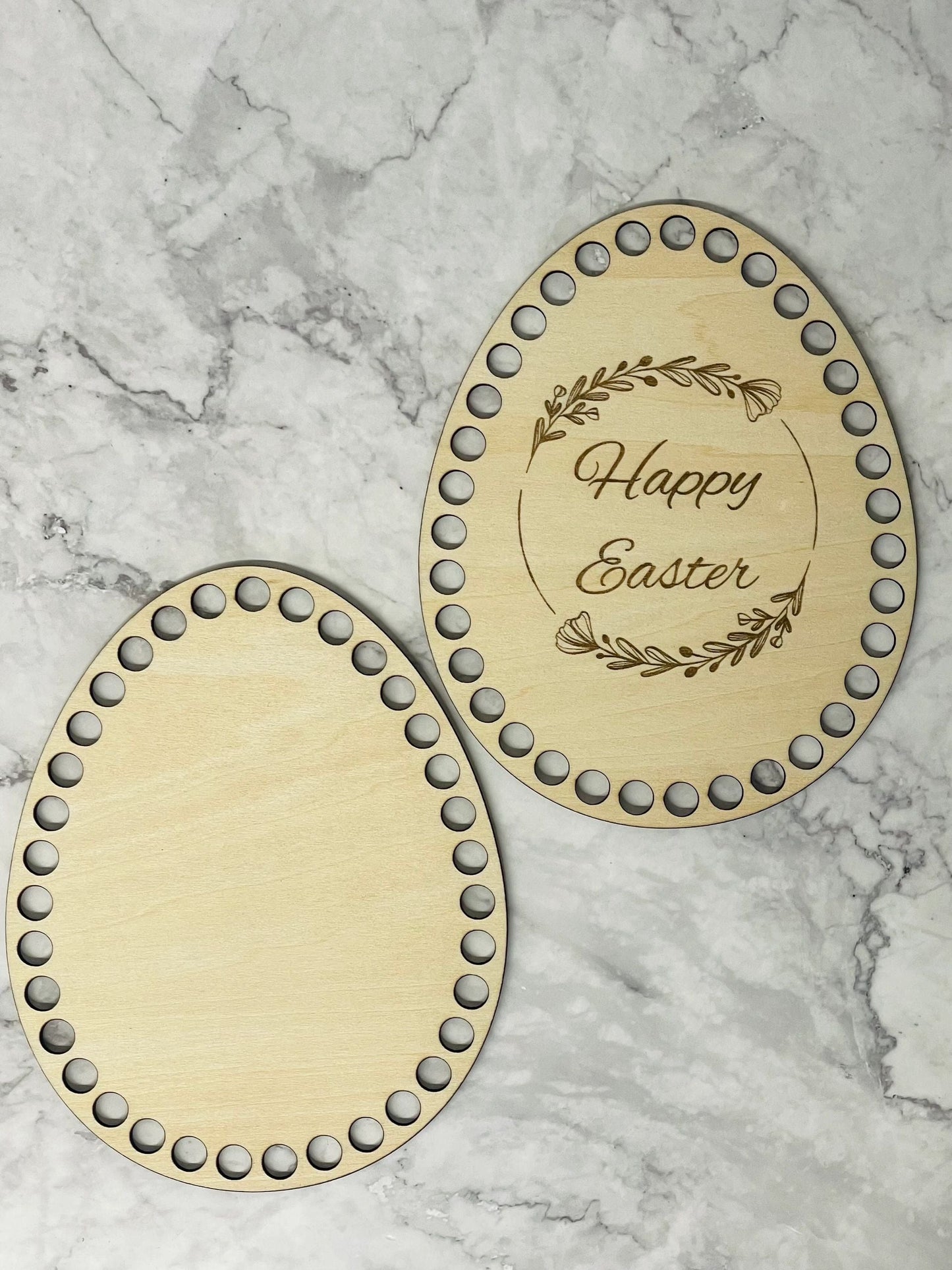 Wooden Easter Egg Bases
