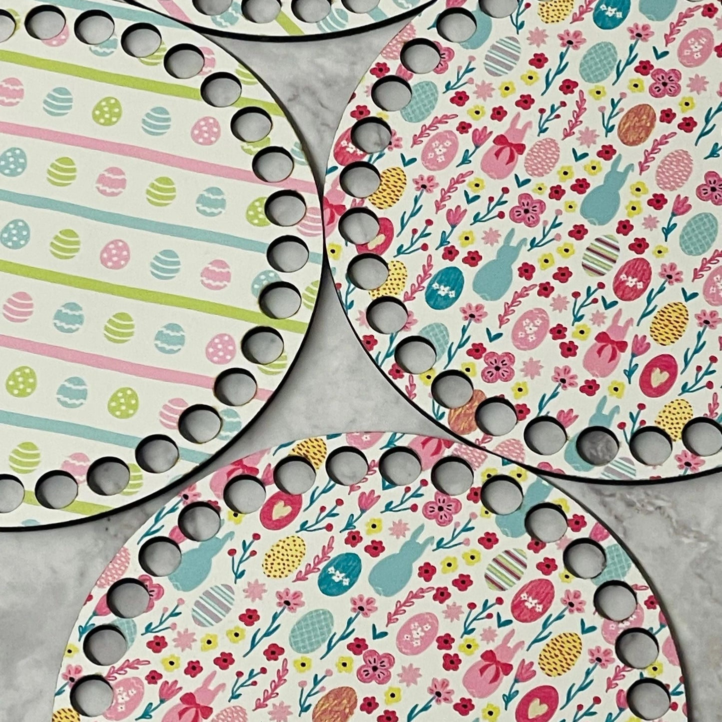 Easter Pattern Bases| 5.5 inches