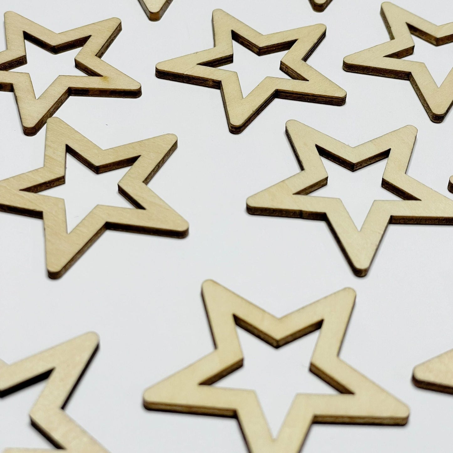 Wooden Stars| Pack of 10