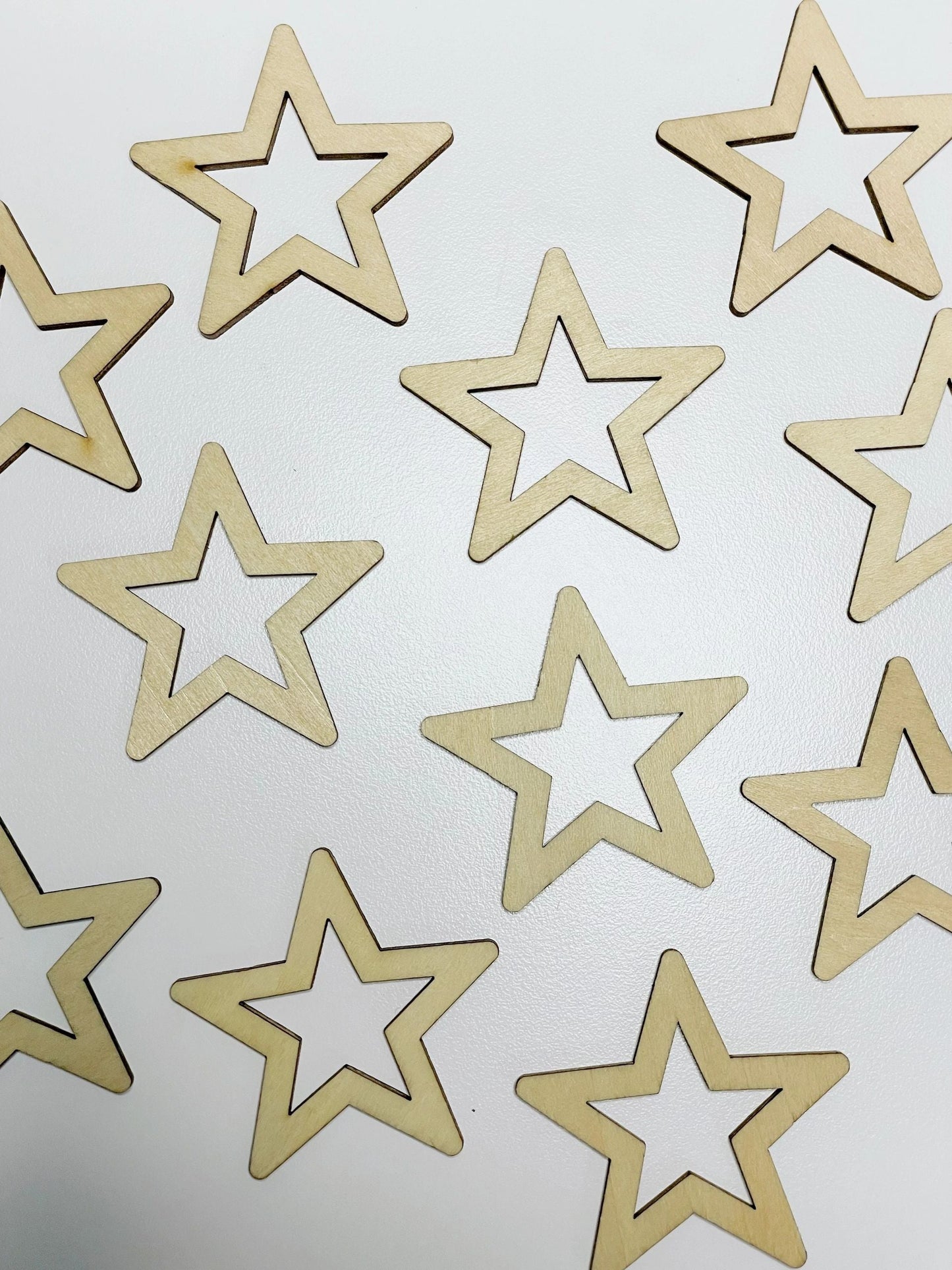 Wooden Stars| Pack of 10