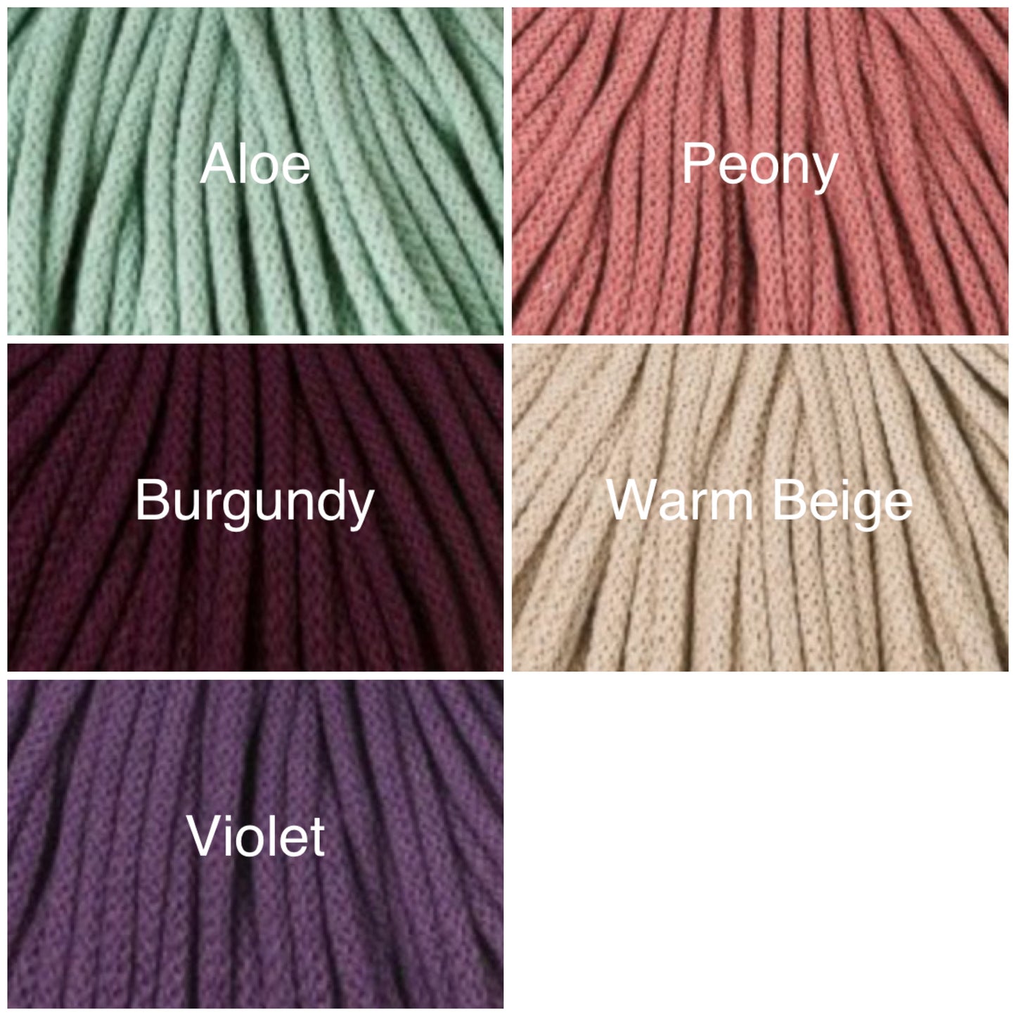 Bobbiny 3mm Braided