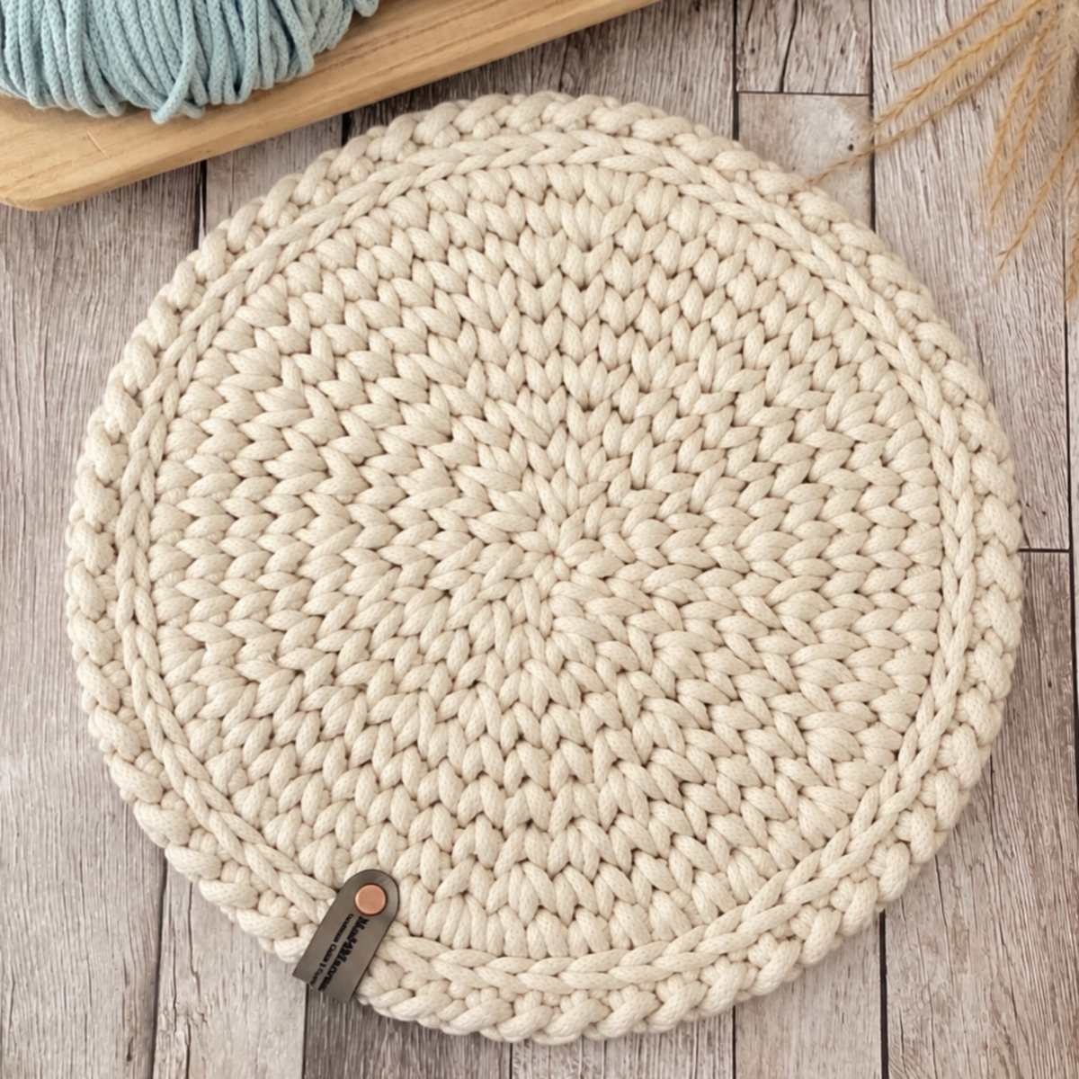 Crochet Placemat Pattern PDF + Video Tutorial