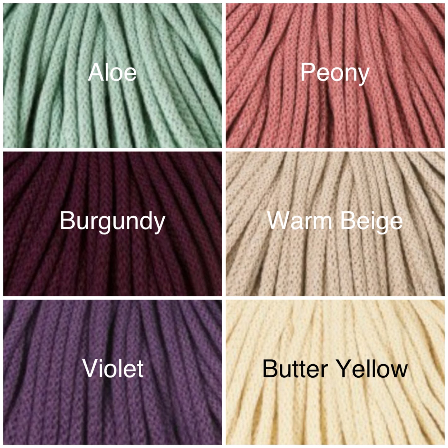 Bobbiny 3mm Braided