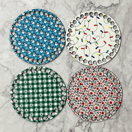 Fall & Holiday Pattered Bases| 5.5 inches