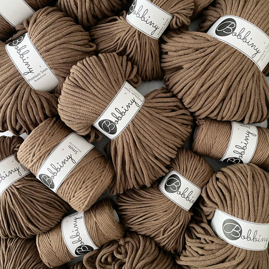 Bobbiny Cord in Nut Brown |Autumn/Winter 2025 Collection