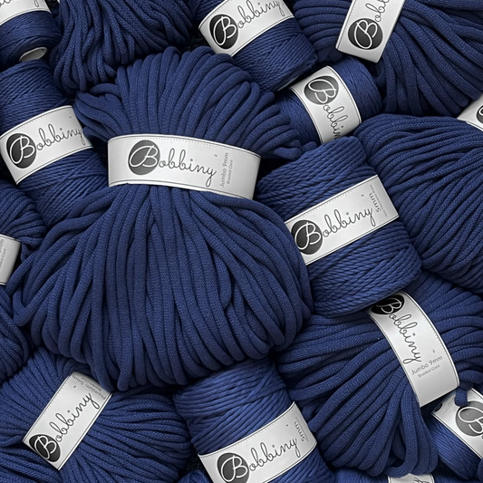 Bobbiny Cord in Ink Blue |Autumn/Winter 2025 Collection