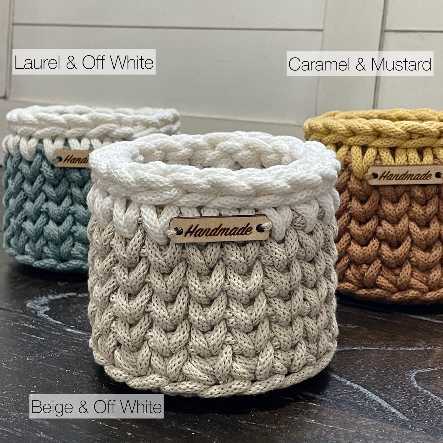 Crochet Basket DIY Kit