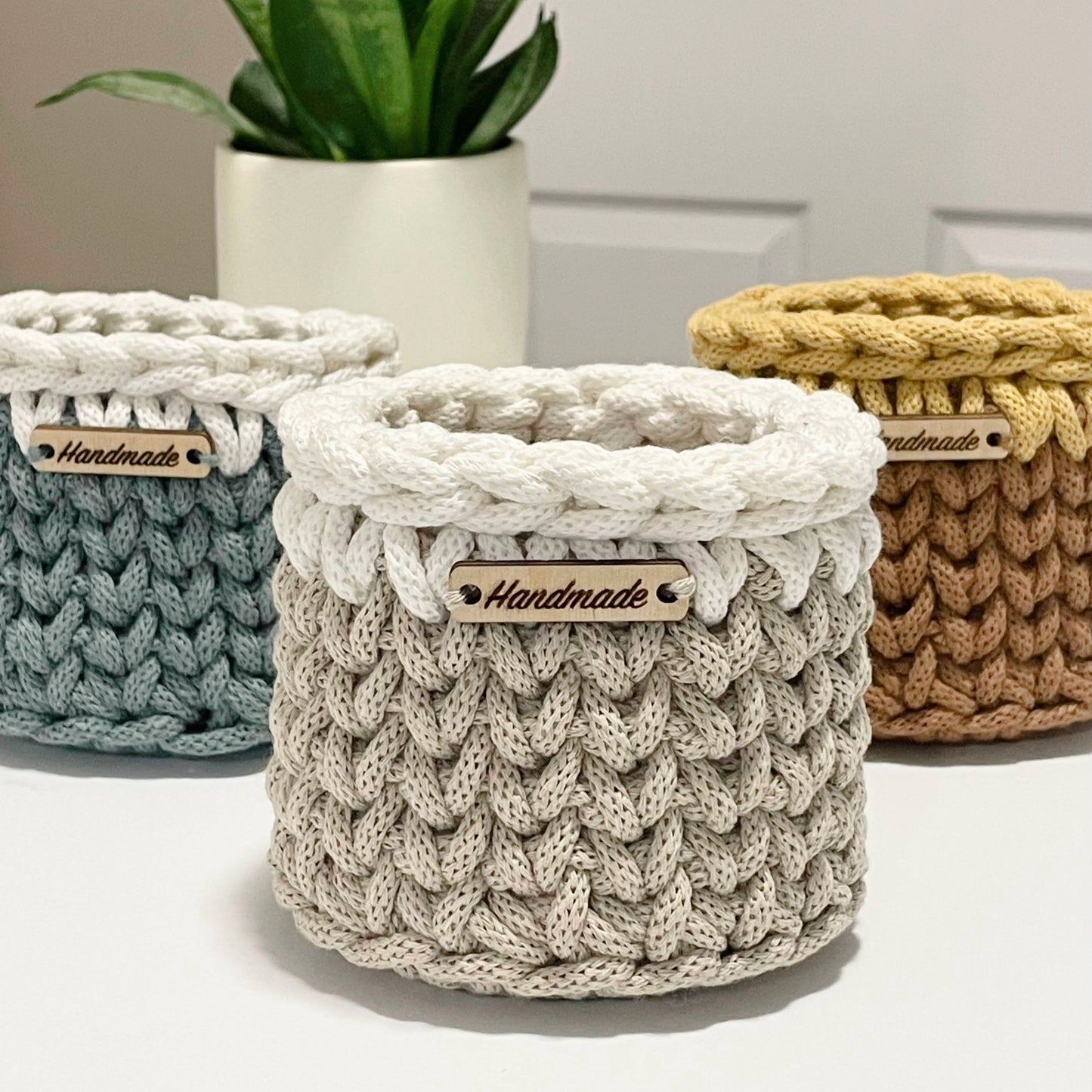 Crochet Basket DIY Kit