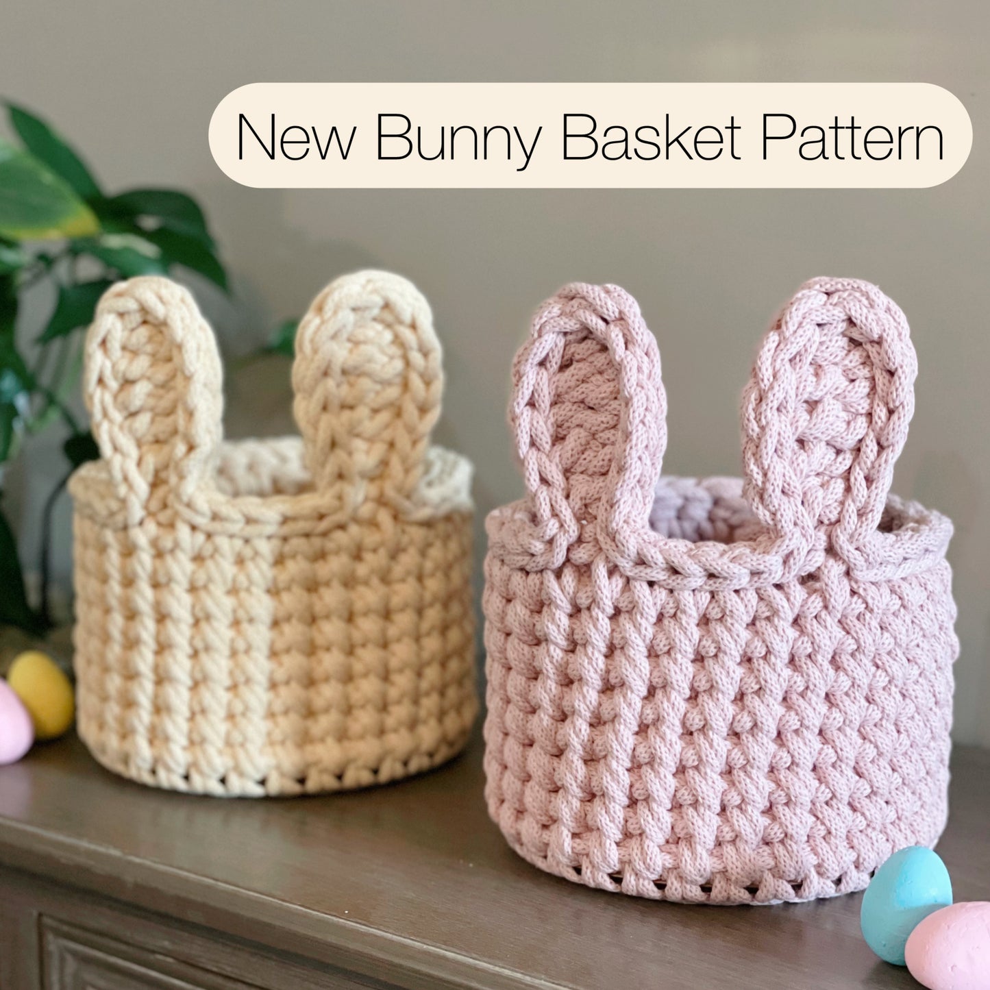 2026 Bunny Basket Pattern | Instant PDF Download