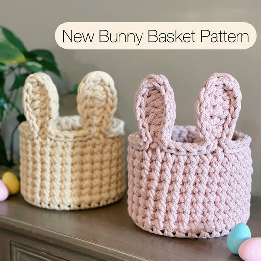 2026 Bunny Basket Pattern | Instant PDF Download
