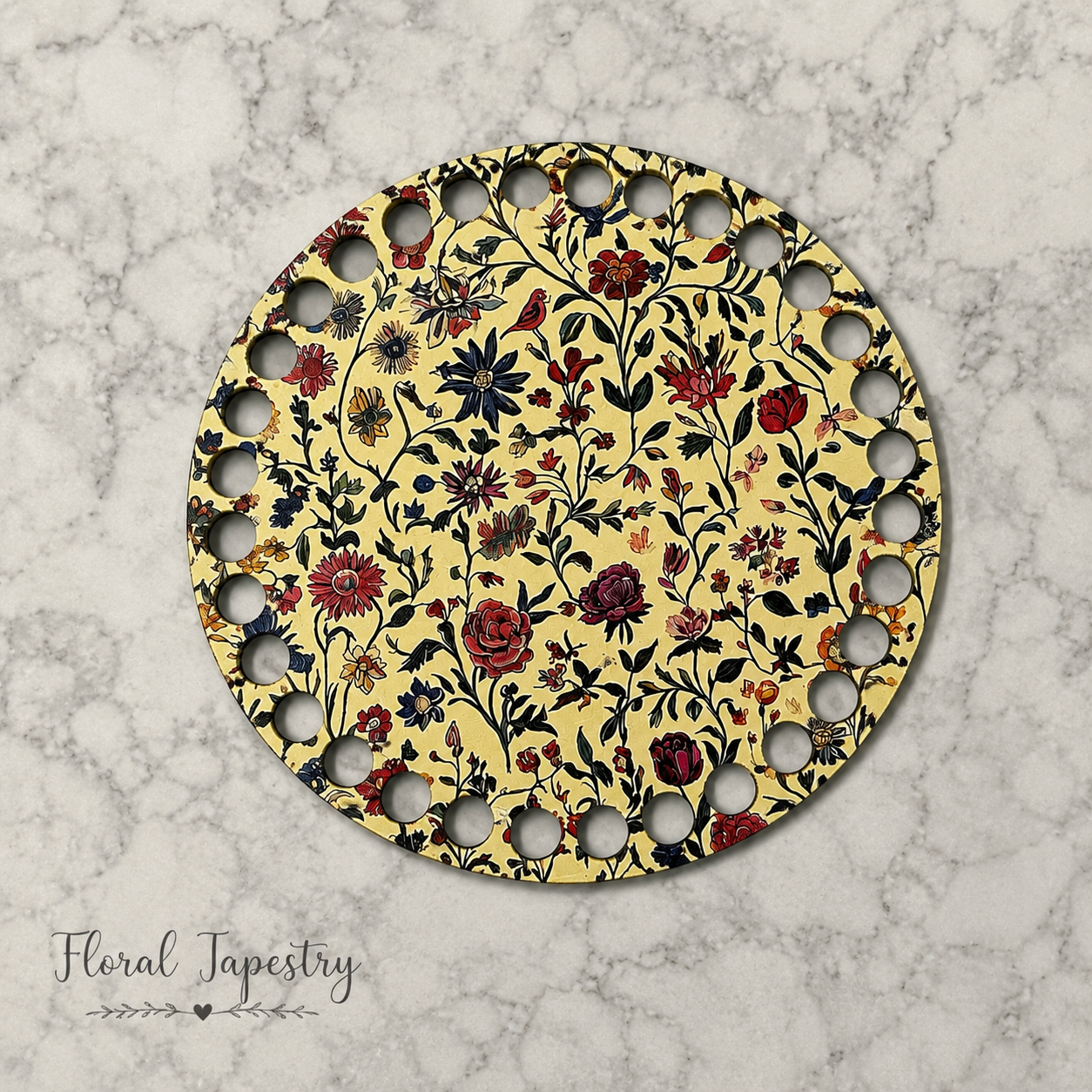 Floral Pattern Bases | 5.5 inches