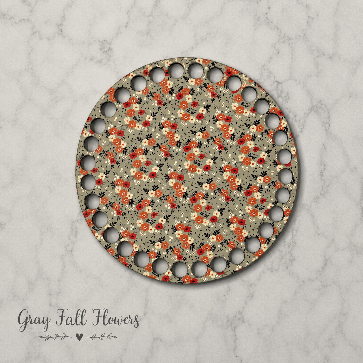 Floral Pattern Bases | 5.5 inches