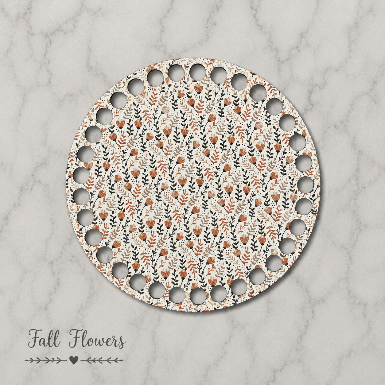 Floral Pattern Bases | 5.5 inches