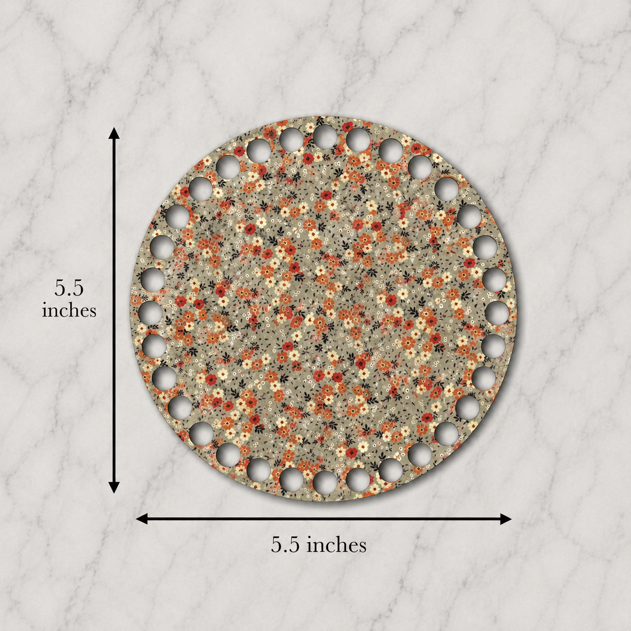 Floral Pattern Bases | 5.5 inches