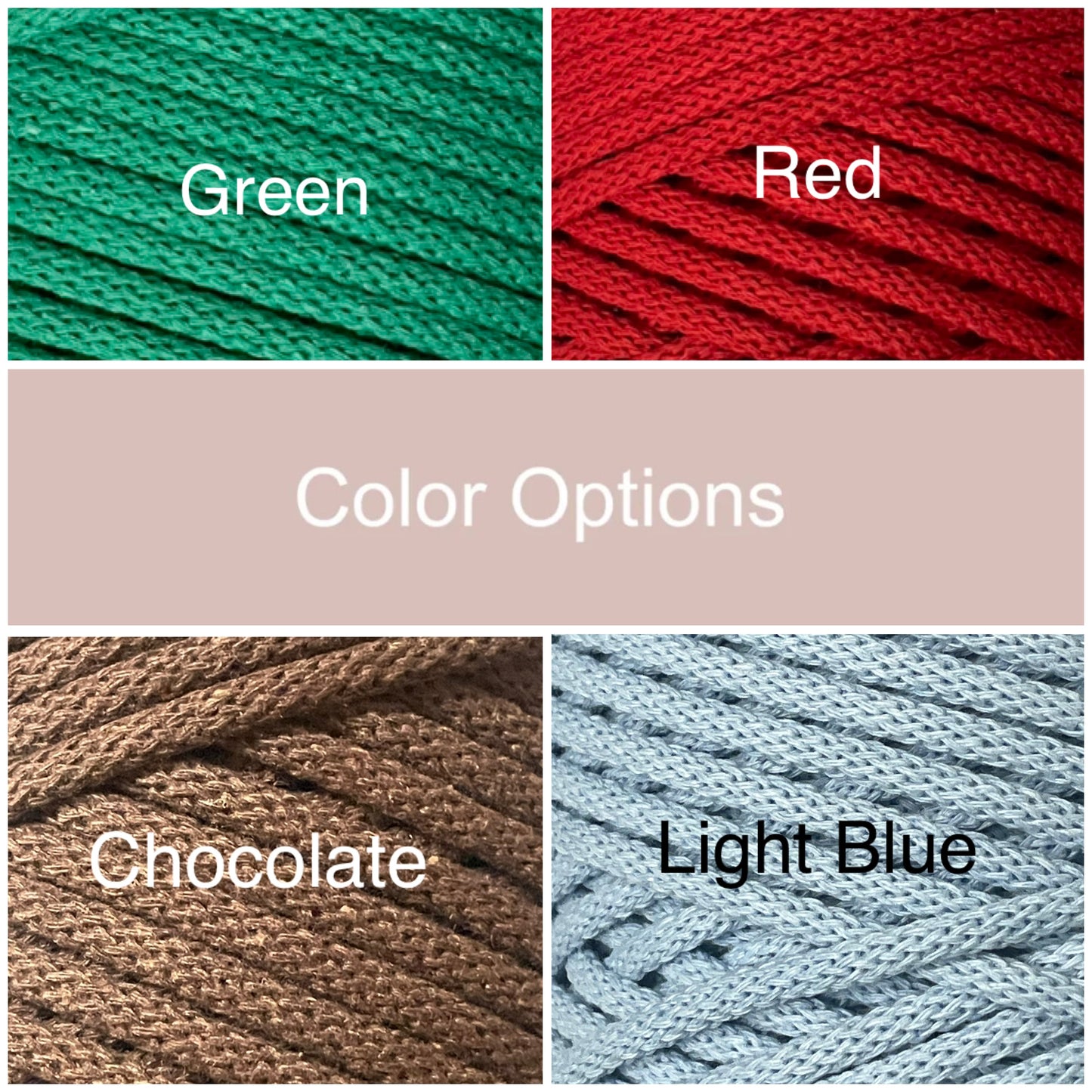 Mad4Macrame’s 5mm Braided Cotton Cord