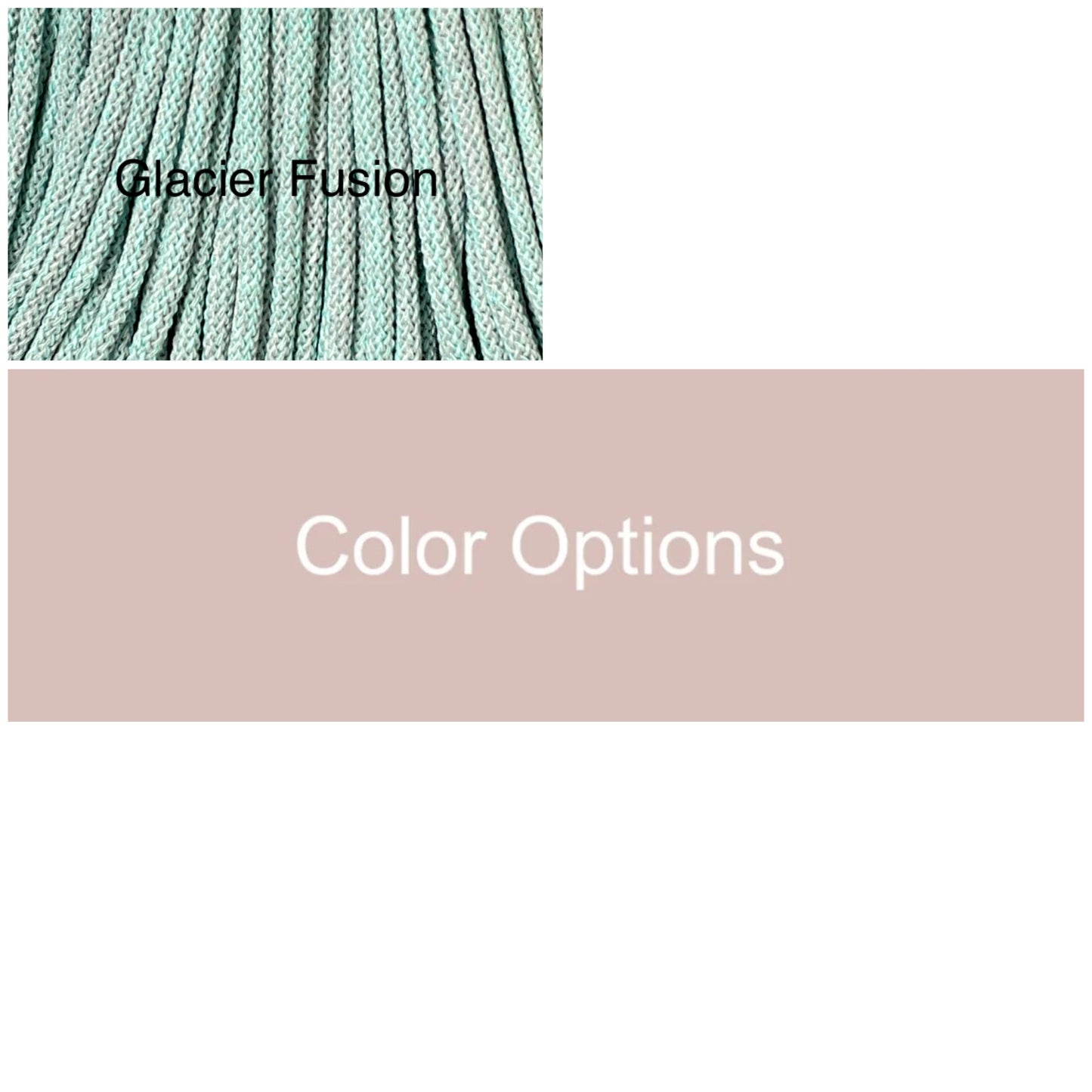 Mad4Macrame’s 5mm Braided Multi-Colored Cord