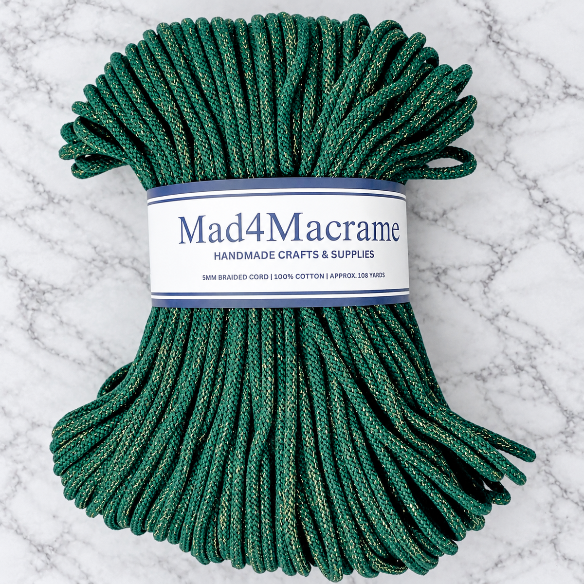 Mad4Macrame’s 5mm Braided Golden Collection