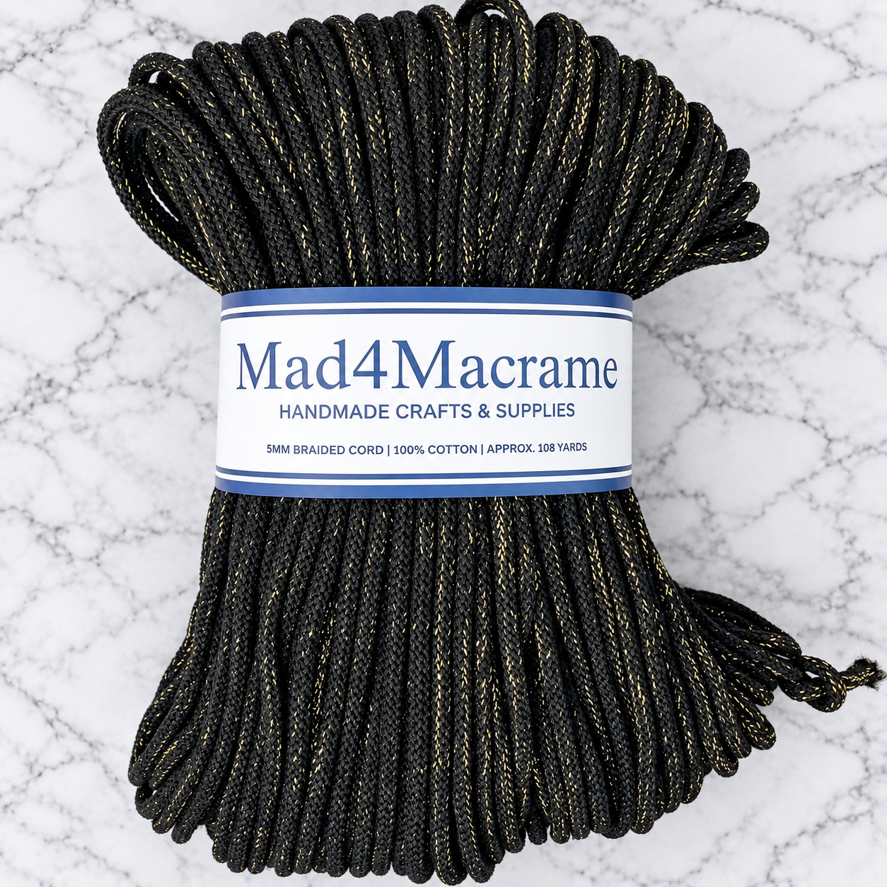 Mad4Macrame’s 5mm Braided Golden Collection