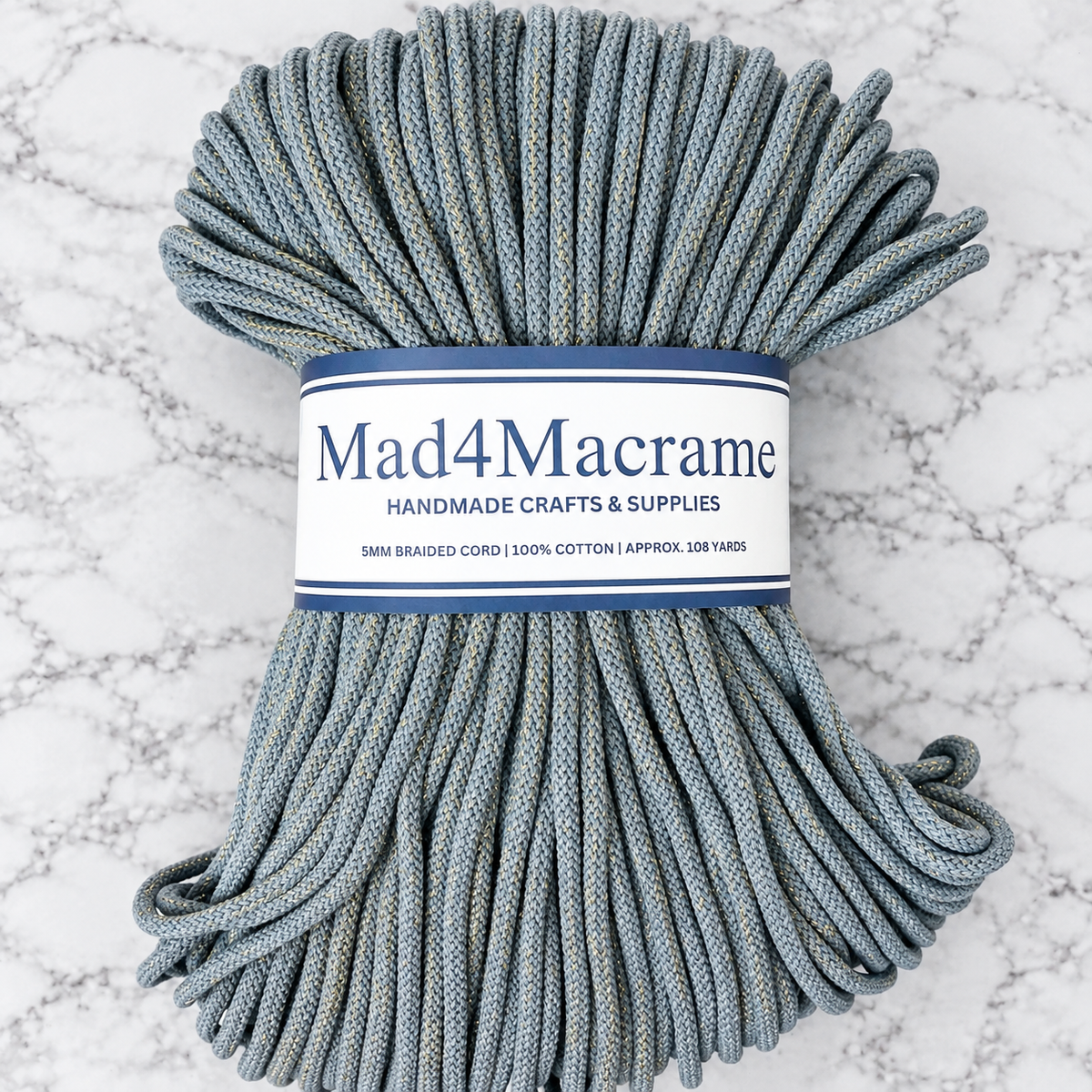 Mad4Macrame’s 5mm Braided Golden Collection