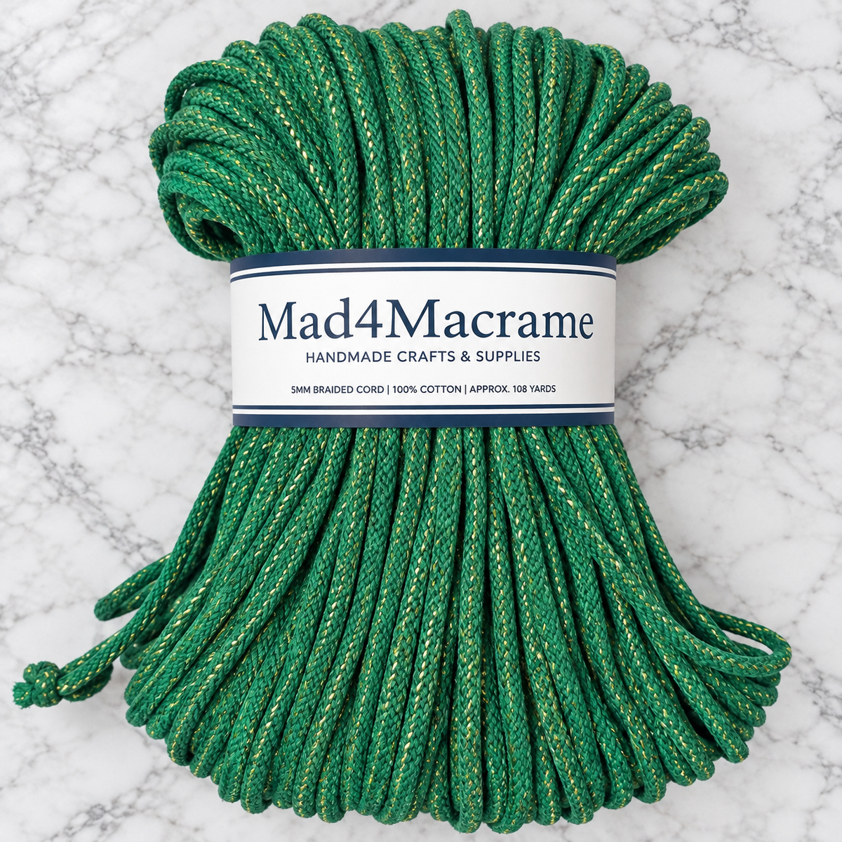 Mad4Macrame’s 5mm Braided Golden Collection