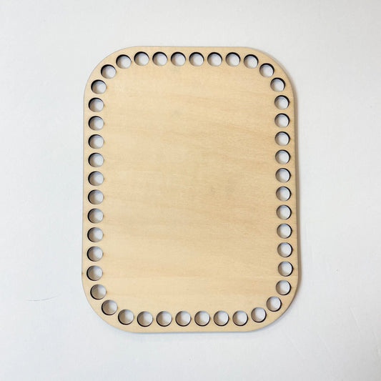 Wooden Base- 8x6 inches (10mm holes)