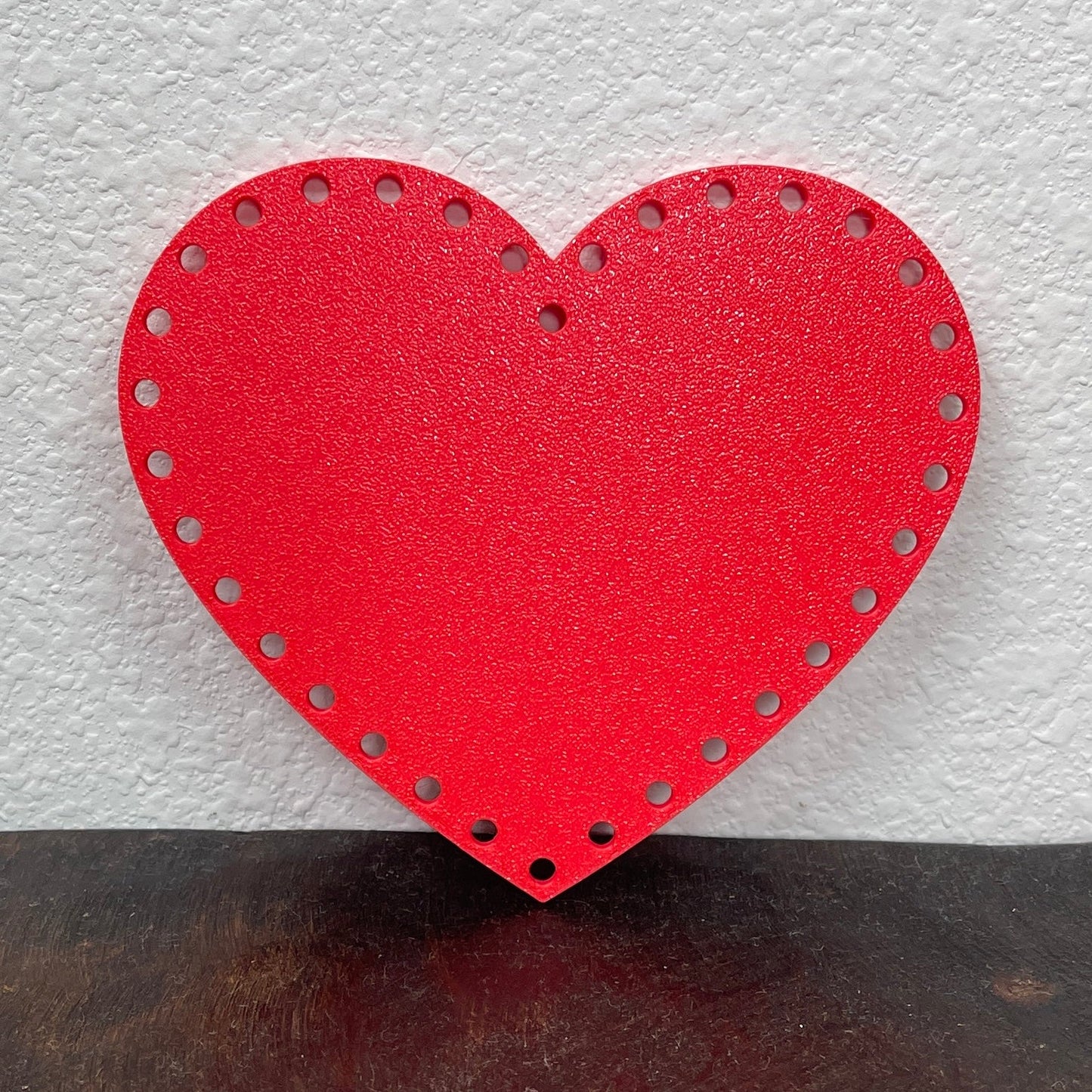 Heart Shaped Base for Basket Coiling