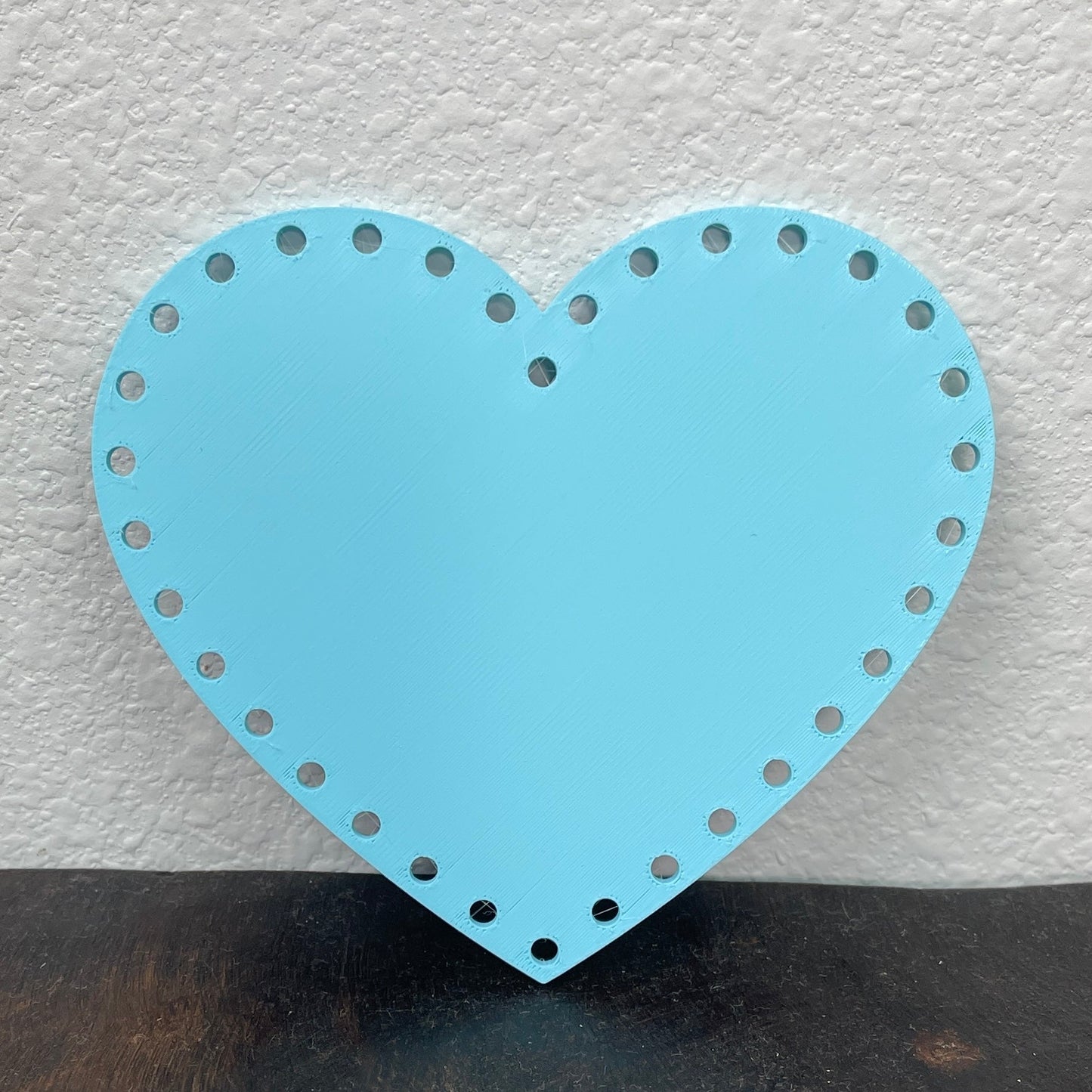 Heart Shaped Base for Basket Coiling