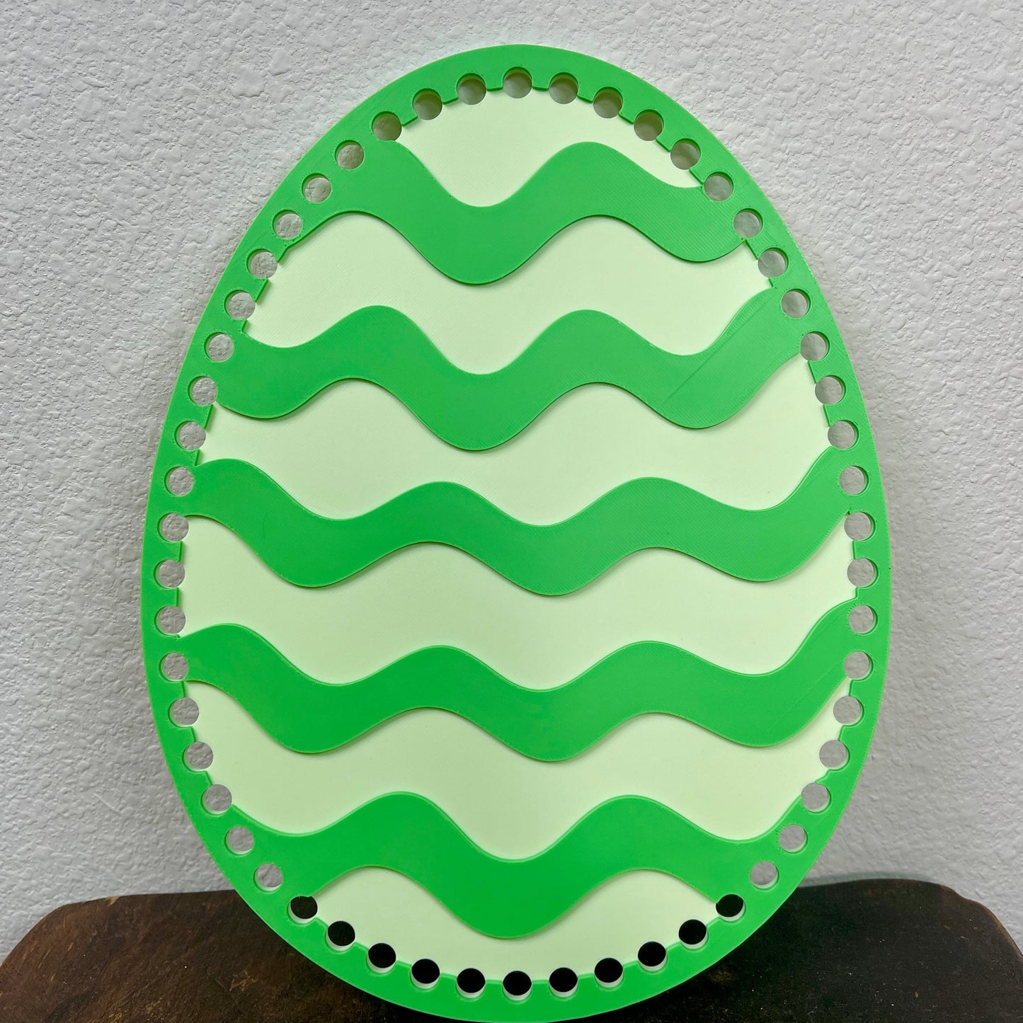 Easter Egg Base for Basket Coiling and Crochet