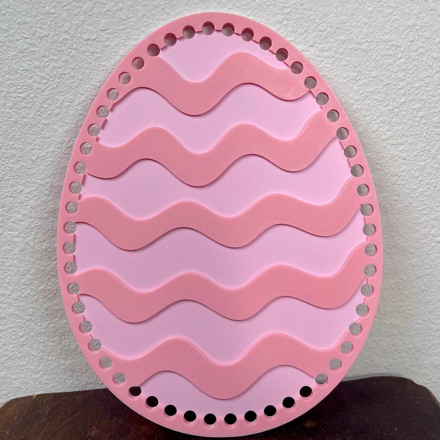 Easter Egg Base for Basket Coiling and Crochet